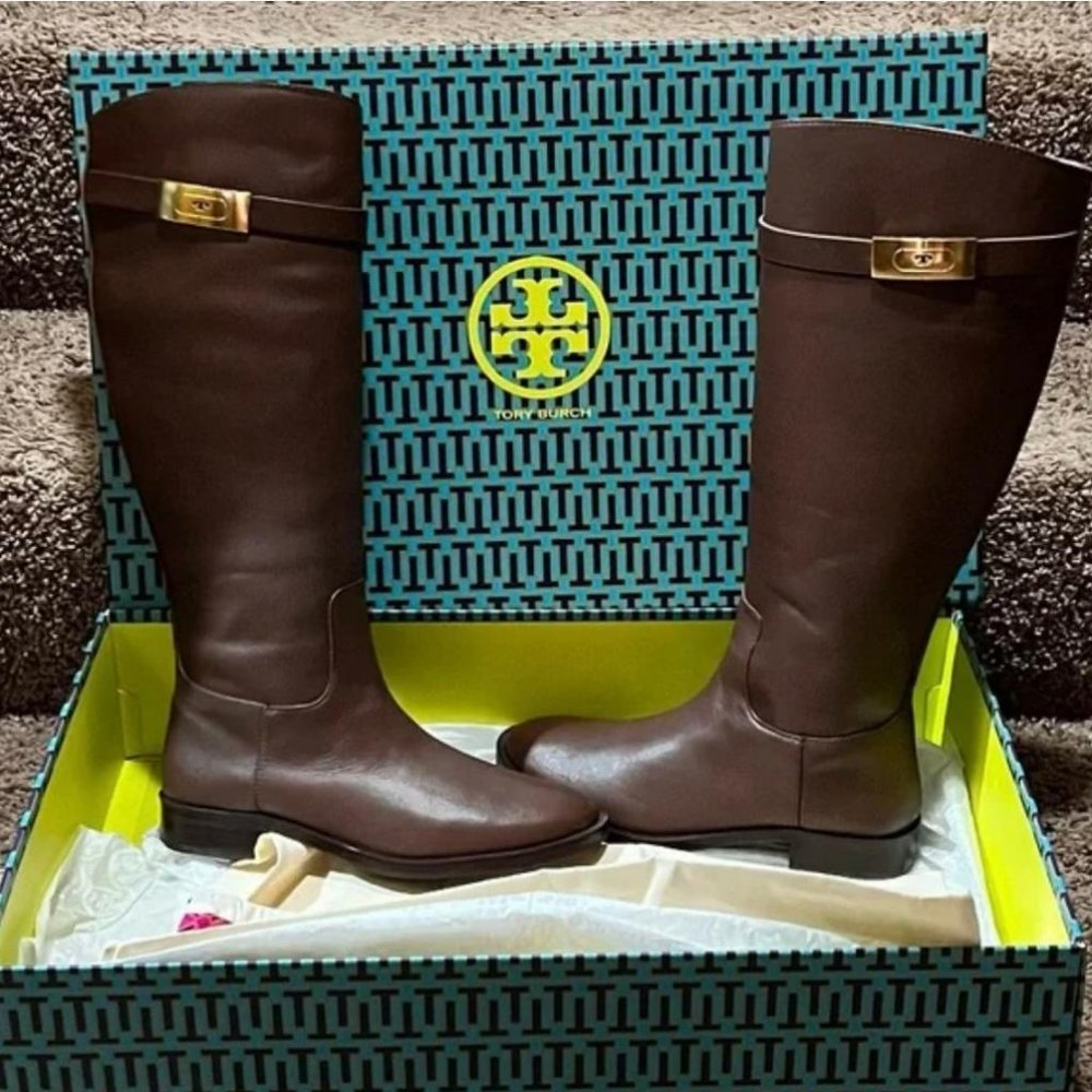 NWB Tory Burch Riding Boot 8.5